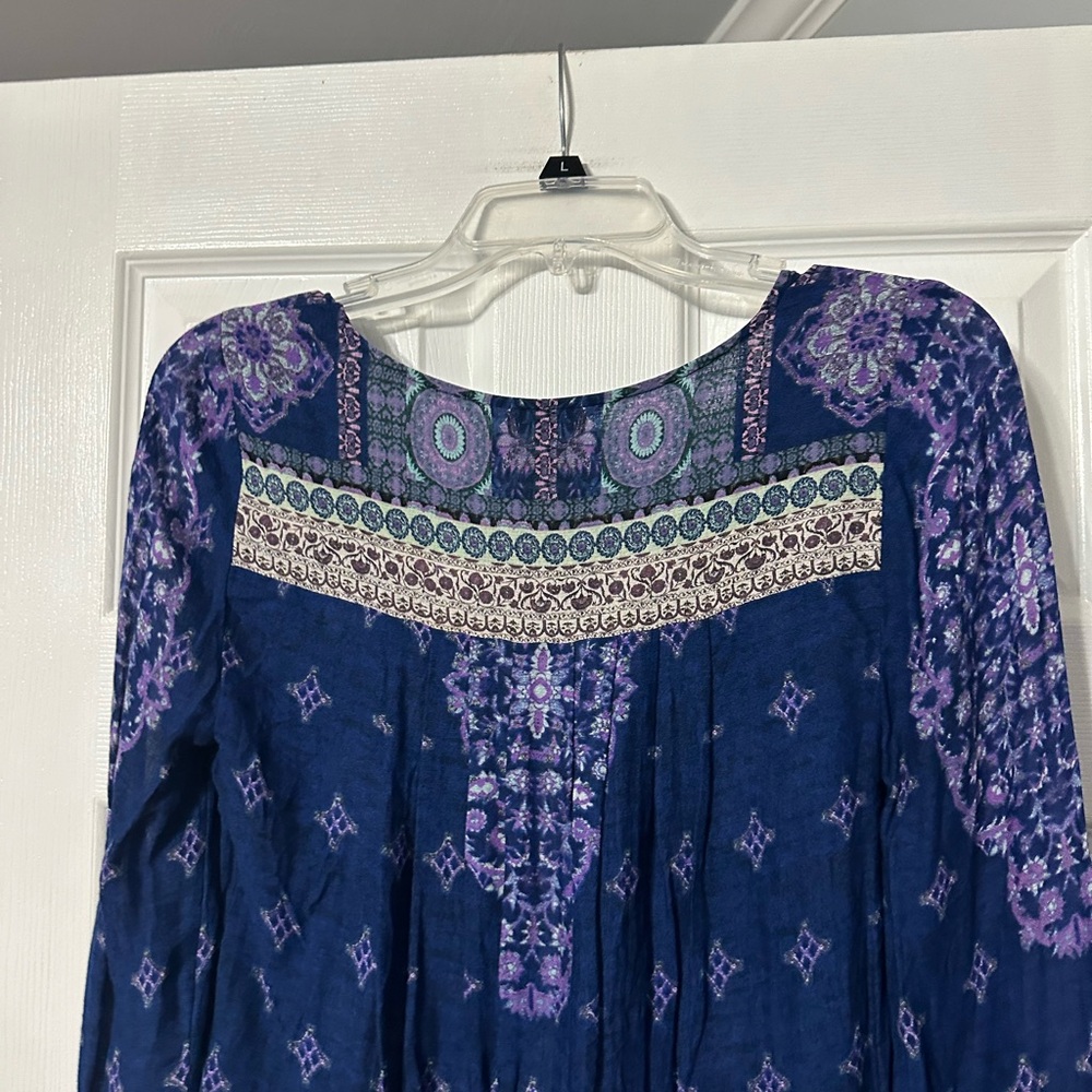 Lucky Brand Medallion Print Casual Shirt - Picture 10 of 15